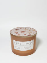 Sand + Paws Floral Bamboo 12 oz scented candle